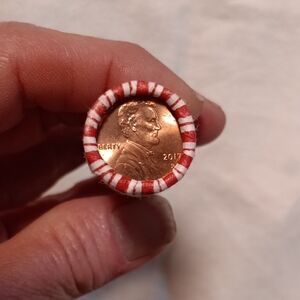2017 P Mint Penny Roll. Bank Rolled Uncirculated And Unsearched Rolls.